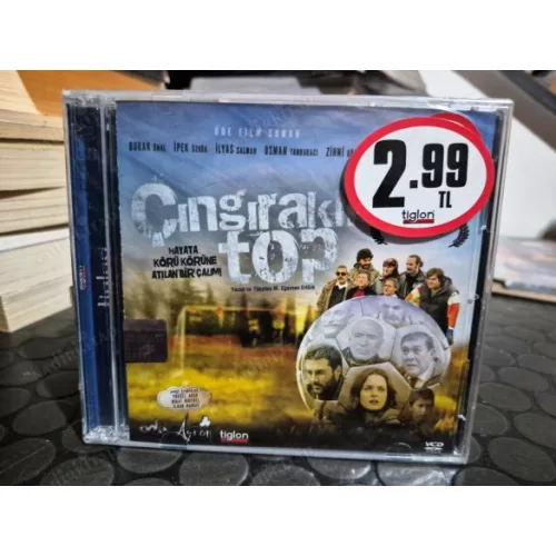 VCD Çıngıraklı Top 2008 İlyas Salman, Zihni Göktay, Burak Önal Yön Egemen Ertürk | (Ambalajında açılmamış Yeni)
