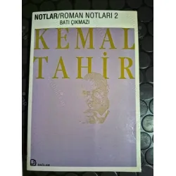 Notlar - Roman Notları 2 Batı Çıkmazı * Cilt 8