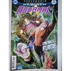 DC Aquaman # 4 of 28 DC Universe Rebirth / Series Vol. 8 2016 - 2020 (Cover Artist Stjepan Šejić)