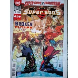DC Super Sons # 12 of 16 DC Universe / Series Vol. 1 2017 - 2018 (Cover Artist Giuseppe Camuncoli)