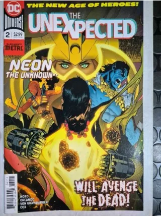 DC The Unexpected # 2 of 8 Call of the Unknown, Part Two: Grenade Tour DC Universe / Series Vol. 3 2018 - 2019 (Cover Artist Ryan Sook, Comicare)