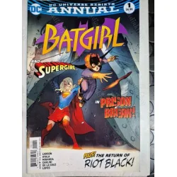 DC Batgirl Annual # 1 and Supergirl World DC Batgirl Annual # 1 and Supergirl World
