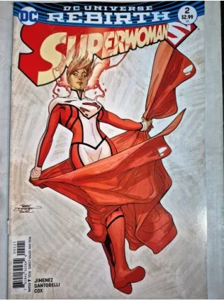 DC Superwoman # 2 of 18 Who Is Superwoman? Part Two DC Universe Rebirth (Cover Terry Dodson Variant)