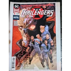 DC New Challengers # 1 of 6 New Challengers, Part One Dc Universe (Cover Penciller Andy Kubert) Özel Katlanan Kapak