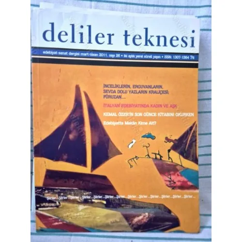 Deliler Teknesi 26 2011 Füruzan, İtalyan Edebiyatında Kadın ve Aşk, Edebiyatta Mekan kime ait