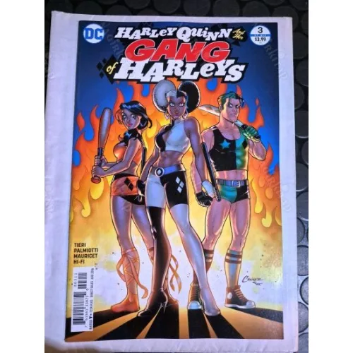 DC Harley Quinn and Her Gang of Harleys # 3 of 6 (Cover Artist Neal Adams)