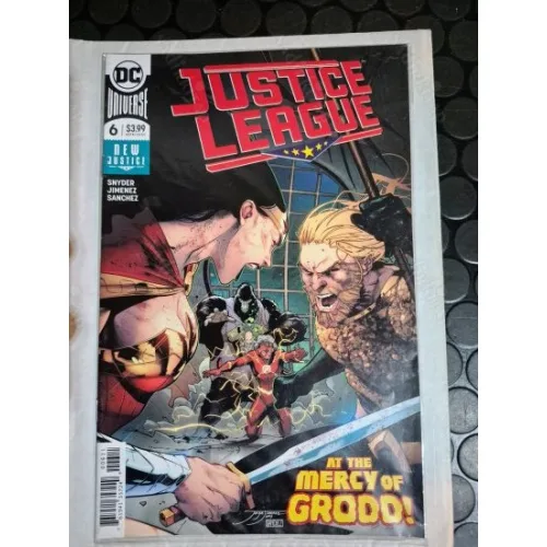 DC Justice League # 6 of 75 DC Universe / Series Vol. 4 2018 - 2022 (Cover Artist Jorge Jiménez)