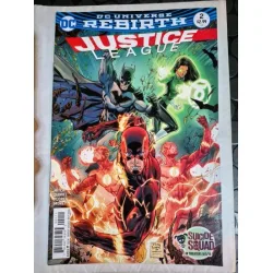DC Justice League # 2 of 43 DC Universe Rebirth / Series Vol. 3 2016 - 2018 (Cover Artist Tony S. Daniel, Comicare)