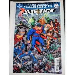 DC Justice League # 20 of 43 DC Universe Rebirth / Series Vol. 3 2016 - 2018 (Cover Nick Bradshaw Variant)