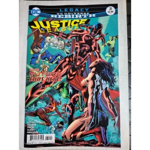 DC Justice League # 24 of 43 DC Universe Rebirth / Series Vol. 3 2016 - 2018 (Cover Bryan Hitch)