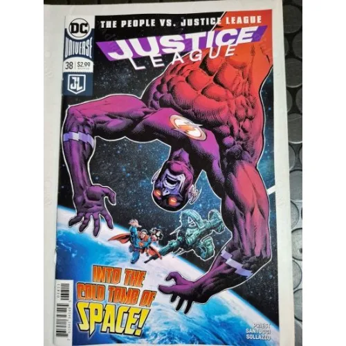 DC Justice League # 38 of 43 DC Universe Rebirth / Series Vol. 3 2016 - 2018 (Cover Artist Liam Sharp)