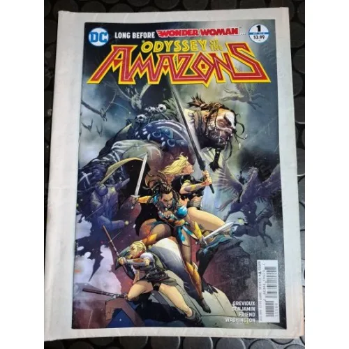 DC Odyssey of the Amazons # 2 of 6 (Cover Artist Ryan Benjamin)