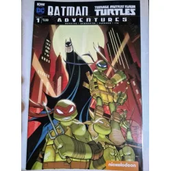 DC / IDW Batman / Teenage Mutant Ninja Turtles Adventures # 1 of 6 Space Ghost(Cover Jon Sommariva)