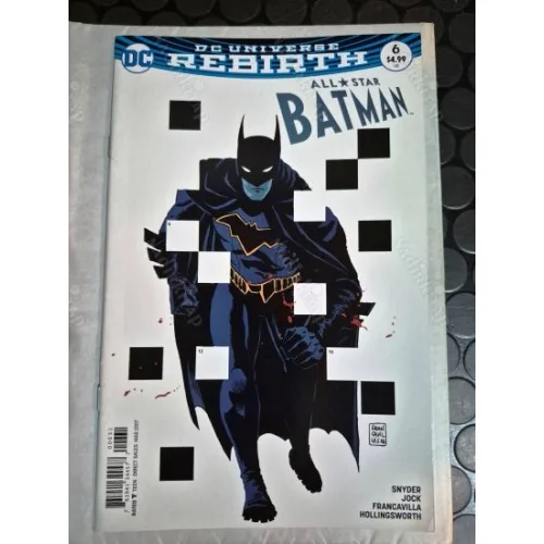 DC Batman All - Star # 6 of 14 DC Universe Rebirth (Cover Artist Francesco Francavilla Variant)