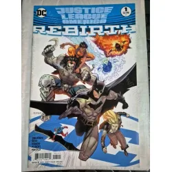 DC Justice League of America # 1 of 29 DC Universe Rebirth Series Vol. 5 2017 - 2018 (Cover Penciller Ivan Reis) DC Justice League of America # 1 of 29 DC Universe Rebirth Series Vol. 5 2017 - 2018 (Cover Penciller Ivan Reis)