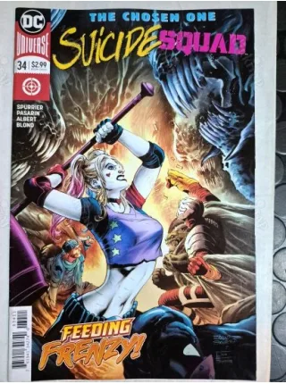 DC DC UNIVERSE Rebirth Suicide Squad Vol 5 34 of 50 (Cover Eddy Barrows)