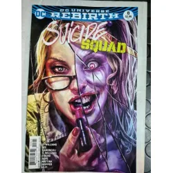 DC DC UNIVERSE Rebirth Suicide Squad Vol 5 8 of 50 (Cover Lee Bermejo Variant Edition) Özel Katlanan Tanıtım Broşürü