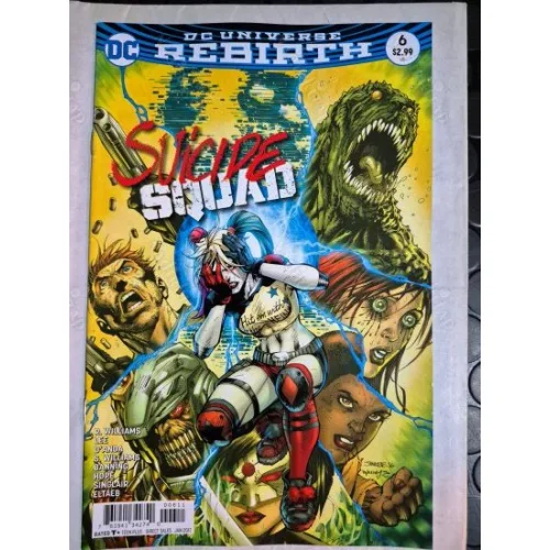 DC DC UNIVERSE Rebirth Suicide Squad Vol 5 * 3 of 50 (Cover Artist Jim Lee)