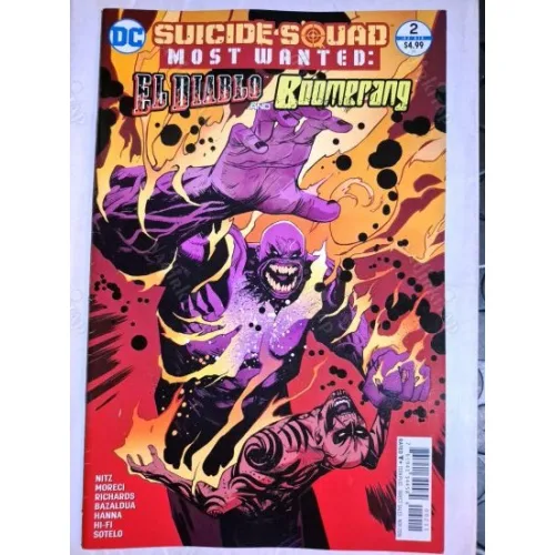 DC Suicide Squad Most Wanted: El Diablo # 2 of 6 (Cover Mike Huddleston)