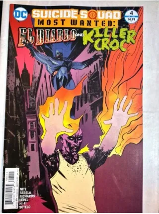 DC Suicide Squad Most Wanted: El Diablo # 4 of 6 (Cover Mike Huddleston)