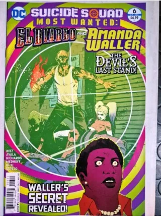 DC Suicide Squad Most Wanted: El Diablo # 6 of 6 (Cover Mike Huddleston)