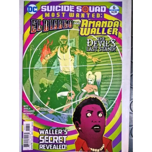 DC Suicide Squad Most Wanted: El Diablo # 6 of 6 (Cover Mike Huddleston)
