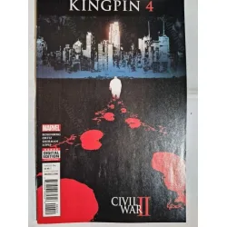 MARVEL CIVIL WAR II * Kingpin # 4 of 4 (Cover Artist Aaron Kuder, Comicare)