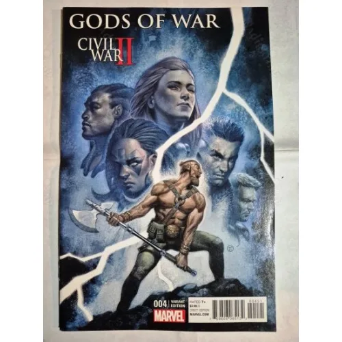 MARVEL CIVIL WAR II * Gods of War # 4 of 4 (Julian Totino Tedesco Variant)