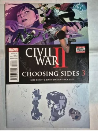 MARVEL CIVIL WAR II * Choosing Sides # 3 of 6 (Cover Artist Declan Shalvey)