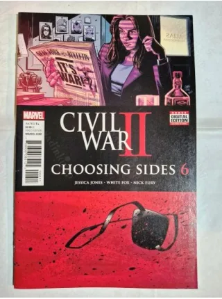 MARVEL CIVIL WAR II * Choosing Sides # 3 of 6 (Cover Artist Declan Shalvey)