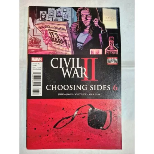 MARVEL CIVIL WAR II * Choosing Sides # 3 of 6 (Cover Artist Declan Shalvey)