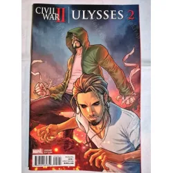 MARVEL CIVIL WAR II * Ulysses # 2 of 3 (Cover Stefano Caselli Variant) Marvel Tanıtım Bröşürü