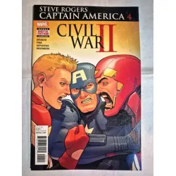 MARVEL Captain America: Steve Rogers # 4 of 19 (Cover Artist Aaron Kuder)