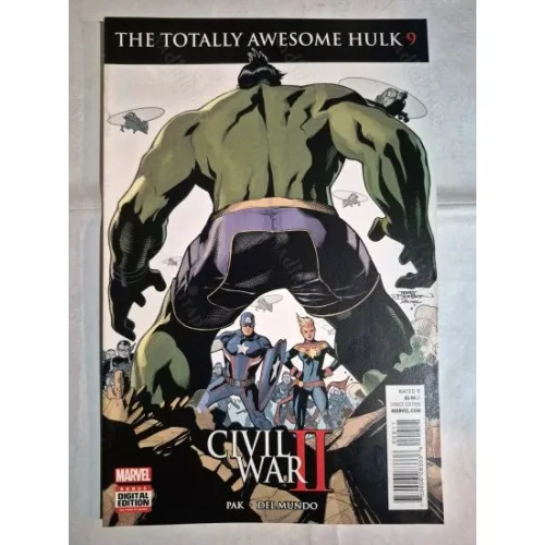 MARVEL The Totally Awesome Hulk # 9 of 23 (Cover Penciller Terry Dodson)