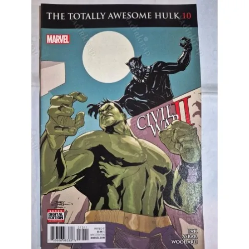 MARVEL The Totally Awesome Hulk # 10 of 23 (Cover Penciller Terry Dodson)