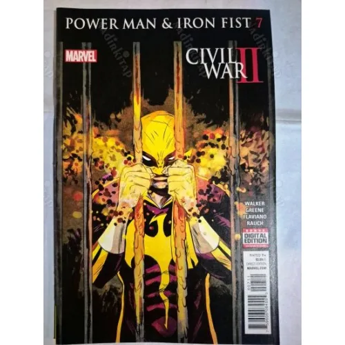 MARVEL Power Man and Iron Fist # 7 of 15 * Series Vol. 3 2016 - 2017 (Cover Artist Sanford Greene)
