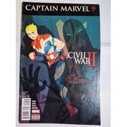 MARVEL CIVIL WAR II * Captain Marvel # 9 of 10 * Series Vol. 8 2016 (Cover Artist Kris Anka)
