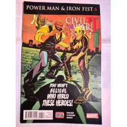 MARVEL Power Man and Iron Fist # 6 of 15 * Series Vol. 3 2016 - 2017 (Cover Artist Sanford Greene)