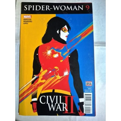MARVEL Spider-Woman # 9 of 17 * Series Vol. 6 2015 - 2017 (Cover Artist Javier Rodríguez)