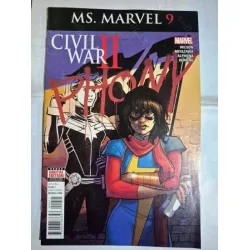 MARVEL Ms. Marvel # 9 of 38 * Series Vol. 4 2015 - 2019 (Cover Artist Cameron Stewart)