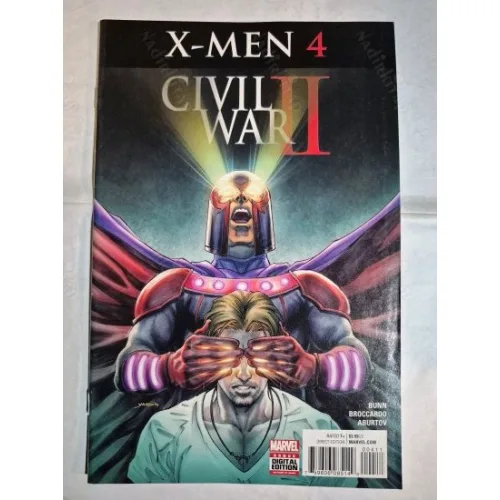 MARVEL CIVIL WAR II * Civil War II: X-Men # 4 of 4 (Cover Artist David Yardin)
