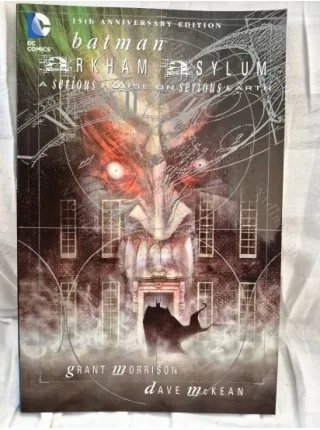 DC Batman: Arkham Asylum 15th Anniversary Edition TP (Cover Artist Frank Miller) BKZ