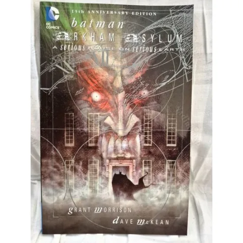 DC Batman: Arkham Asylum 15th Anniversary Edition TP (Cover Artist Frank Miller) BKZ
