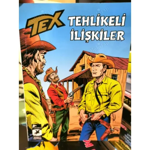 Tex (Teks) Klasik Seri Cilt 53 * Sayı 273 Tehlikeli İlişkiler 274 Şeytanca Oyun Dünya (59 lük Seri)