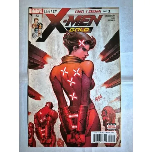 MARVEL X-Men: Gold # 24 of 32 * Series Vol. 2 2017 - 2018 (Cover Artist David Nakayama)