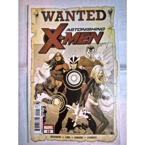 MARVEL Astonishing X-Men # 15 of 17 * Series Vol. 4 2017 - 2018 (Cover Penciller Greg Land)