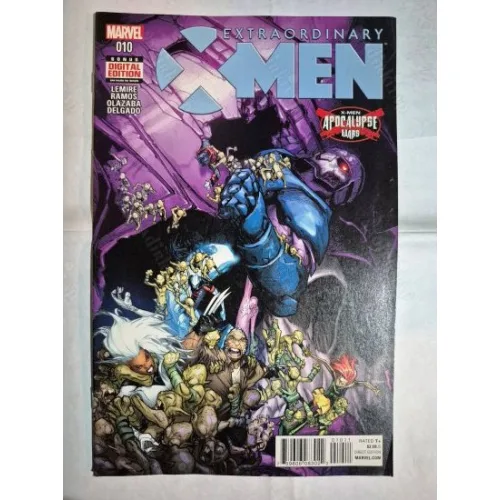 MARVEL Extraordinary X-Men # 10 of 20 (Cover Artist Humberto Ramos)