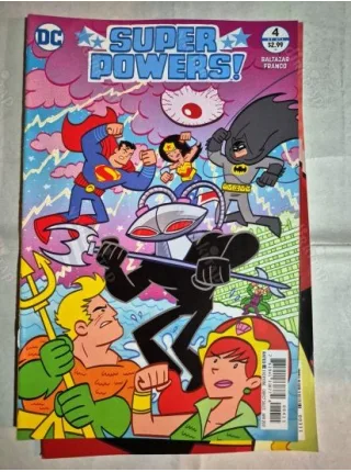 DC Super Powers # 4 of 6 * Series Vol. 4 2016 - 2017 (Cover Artist Baltazar)