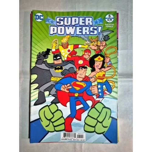 DC Super Powers # 5 of 6 * Series Vol. 4 2016 - 2017 (Cover Artist Baltazar)