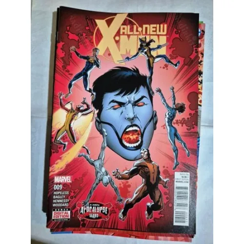 MARVEL All-New X-Men # 9 of 19 * Series Vol. 2 2015 - 2017 (Cover Artist Mark Bagley)